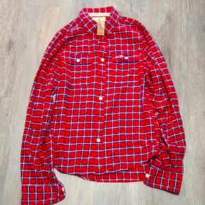Mens Hollister Flannel XL NWT
